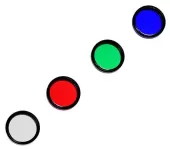 Antlia LRGB-V Pro szűrő készlet (1.25")