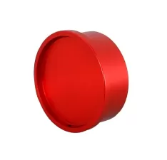 Fém porvédő dugó (2") piros